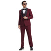 Men's Stacy Adams Hybrid-Fit 3pc Tuxedo Set