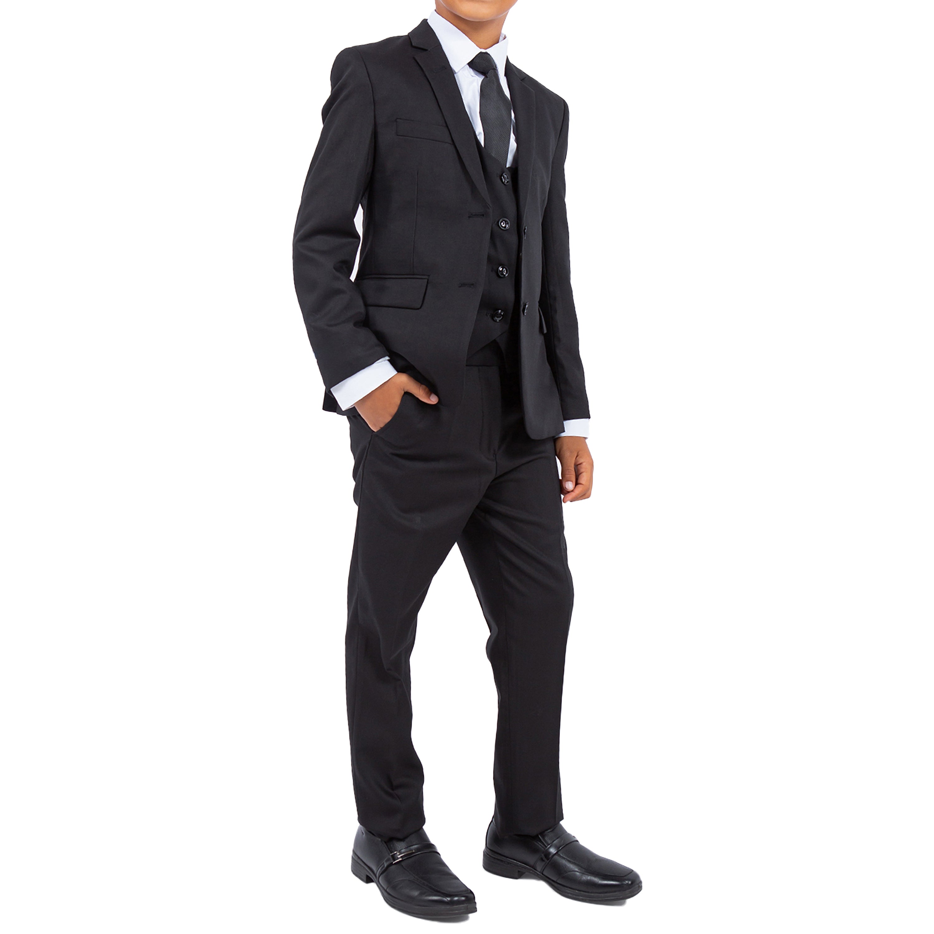 Tazzio Boy's 5pc Solid Suit