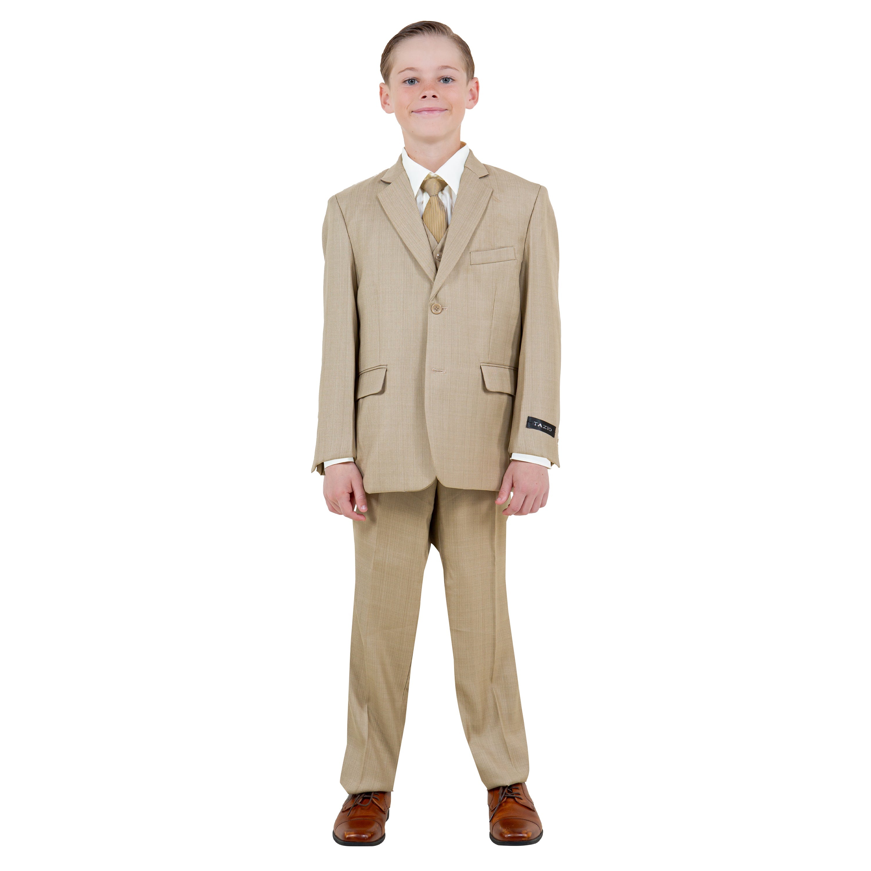Tazzio Boy's 5pc Solid Suit