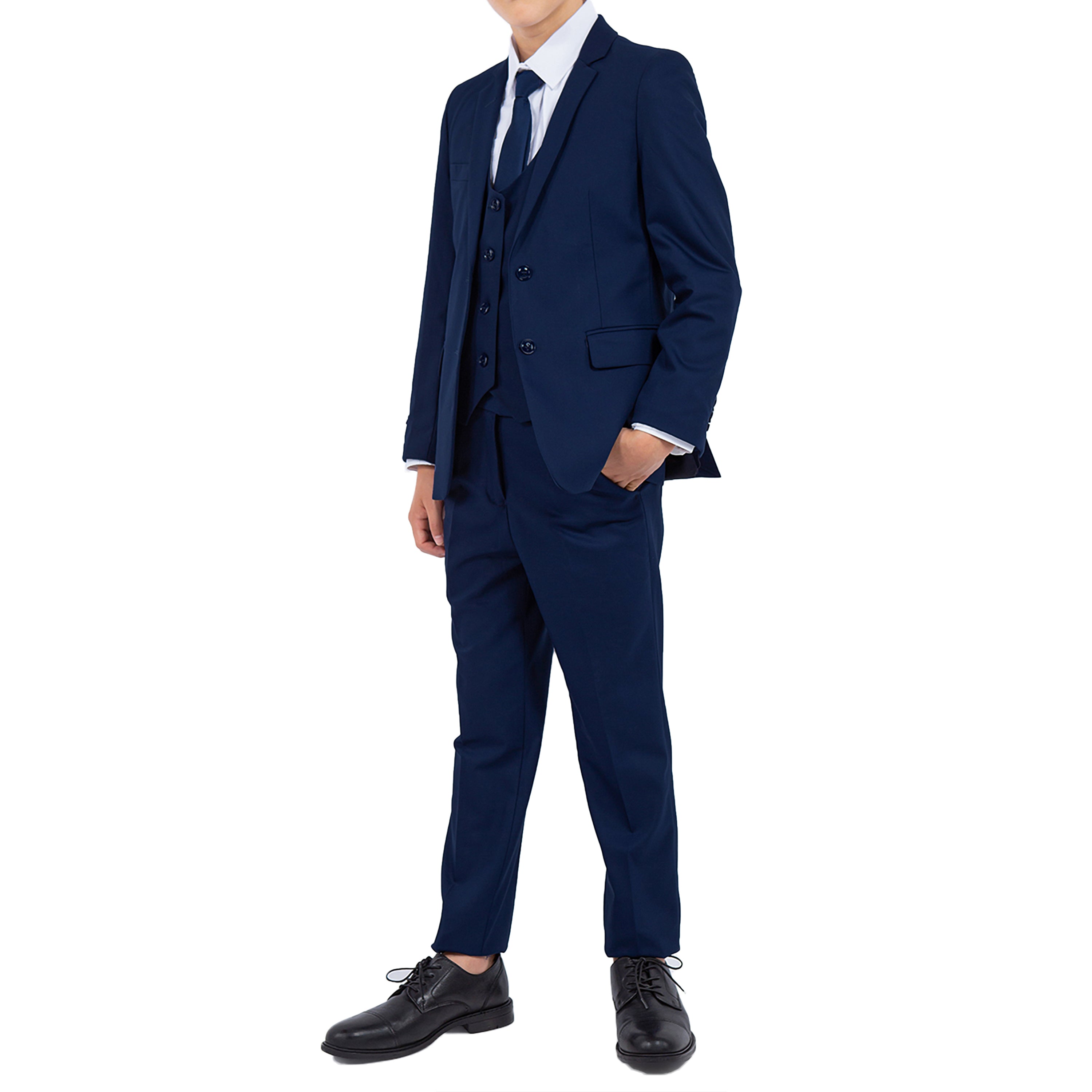 Tazzio Boy's 5pc Solid Suit