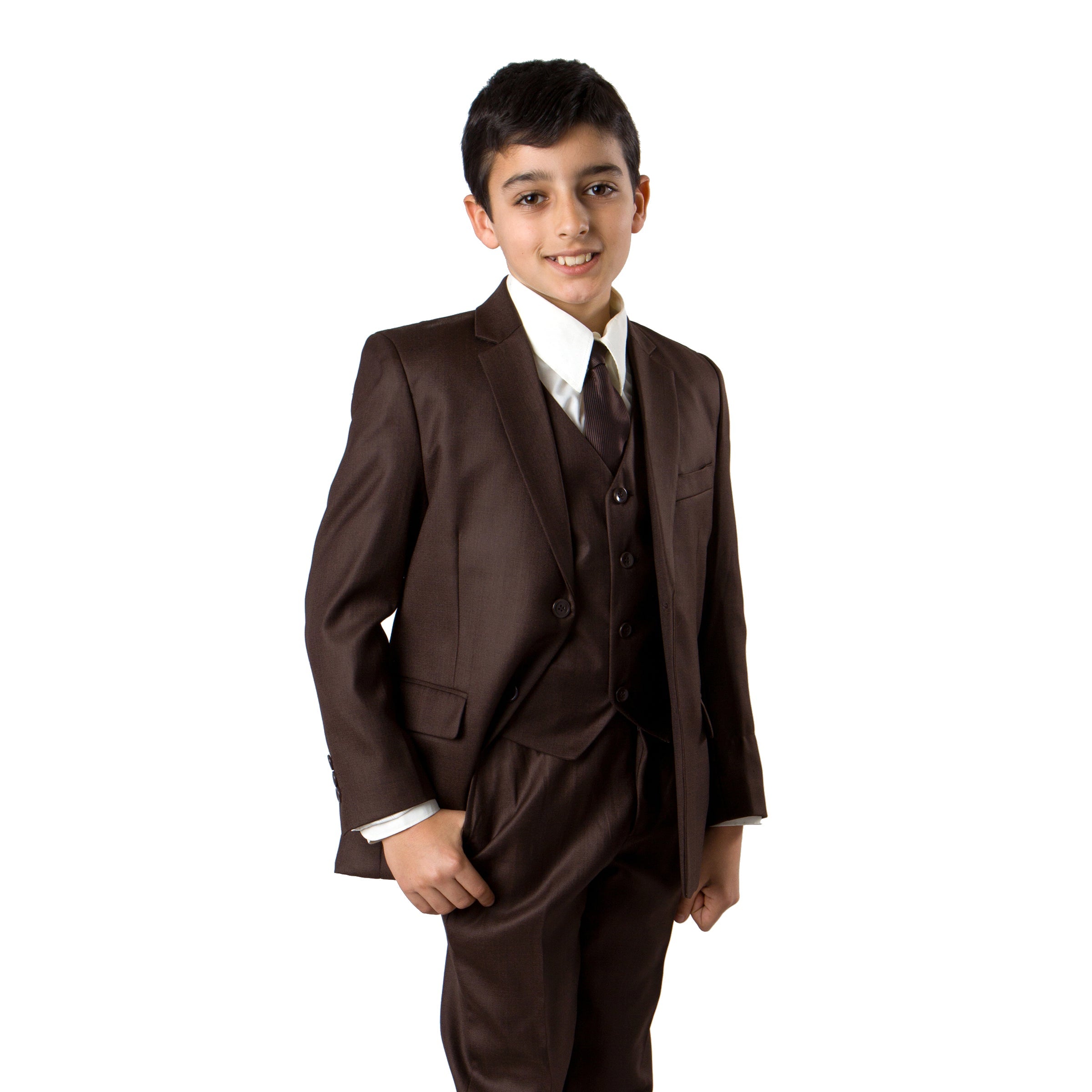Tazzio Boy's 5pc Solid Suit