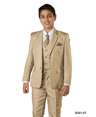 Sharkskin 2-BTN Jacket with Pic-Stitched Interior