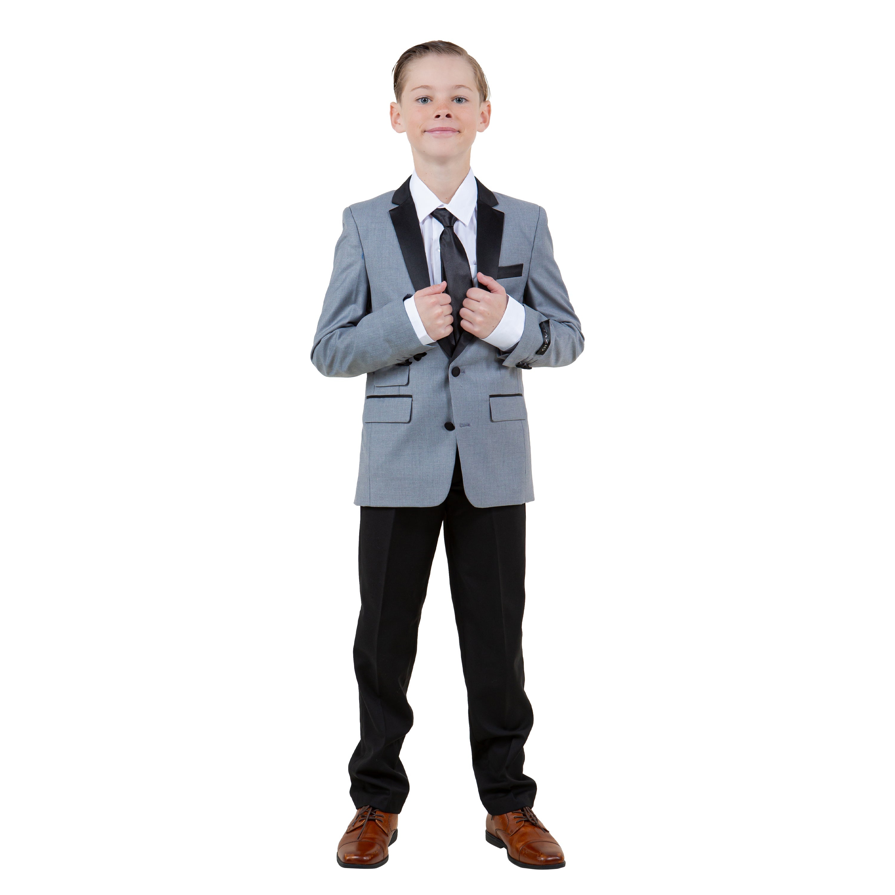 Tazzio Boy's 5pc Solid Suit