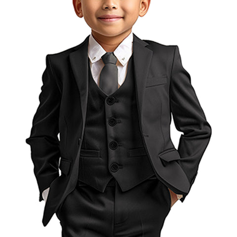 Solid Boys Suit Separates