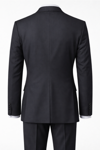 Barry's Charcoal 2PC Suit- Regular Fit