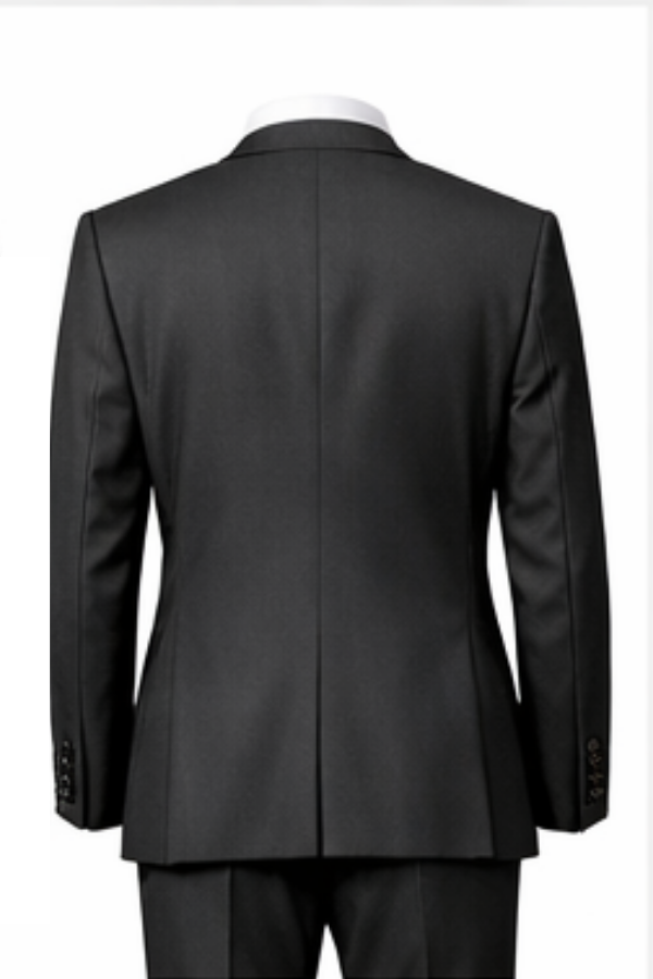 Barry's Charcoal Grey 3PC Suit - Regular Fit