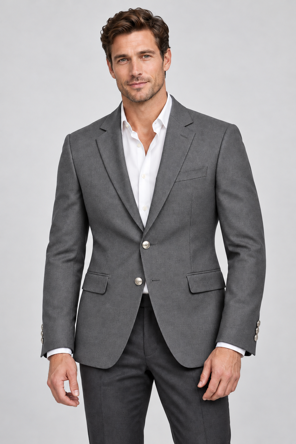 Barry's Premium Blazer Grey 2-Button
