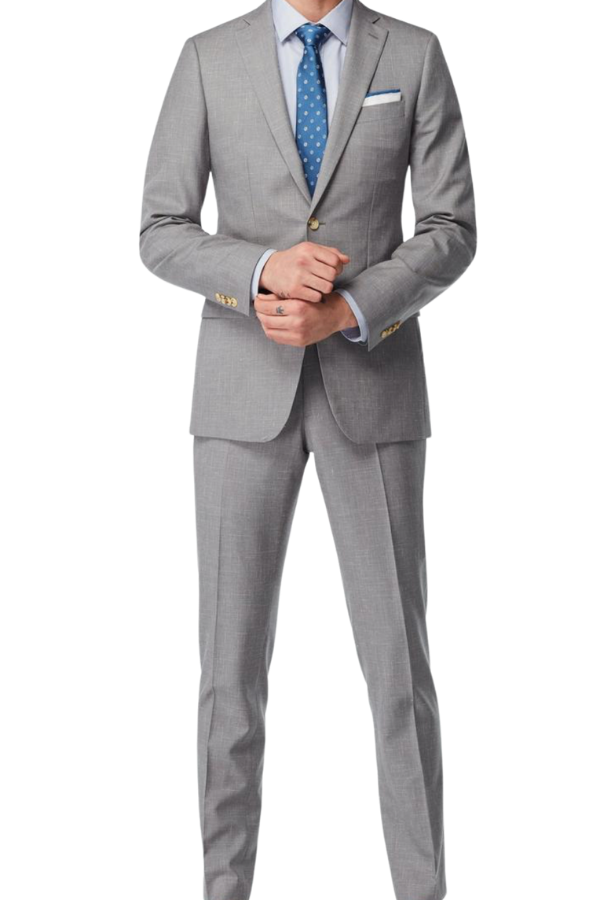 Barry's Light Grey 2 Piece Suit