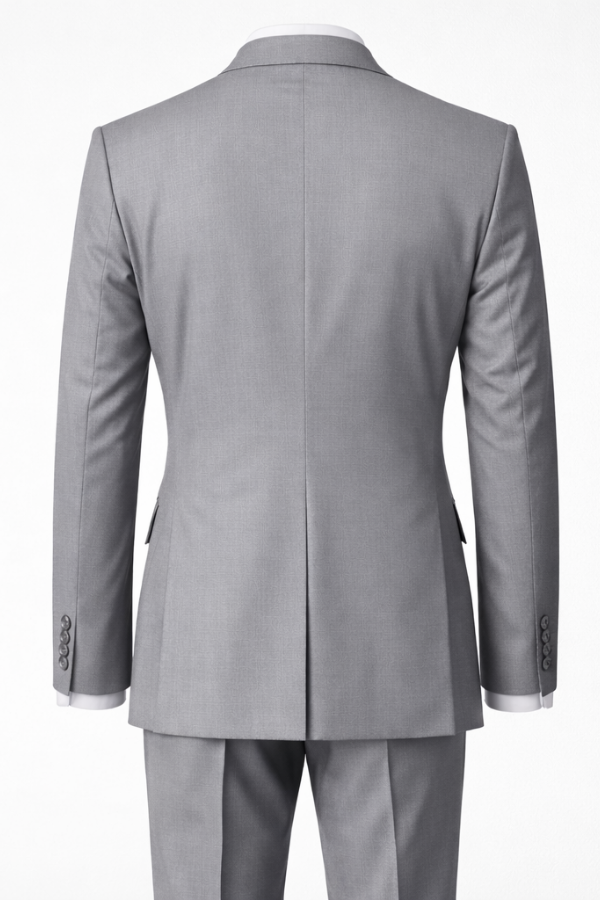 Barry's Light Grey 2PC Suit- Regular Fit