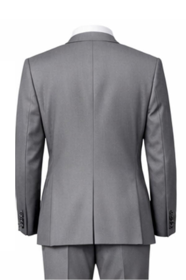 Barry's Light Grey 3PC Suit - Slim Fit