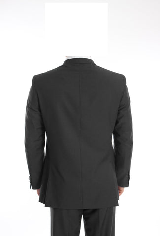 Grey  Slim Fit 2-PC Suits