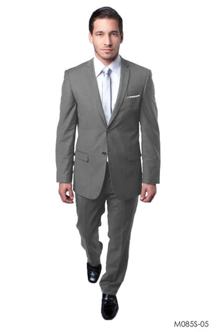 Lt Grey  Slim Fit 2-PC Suits