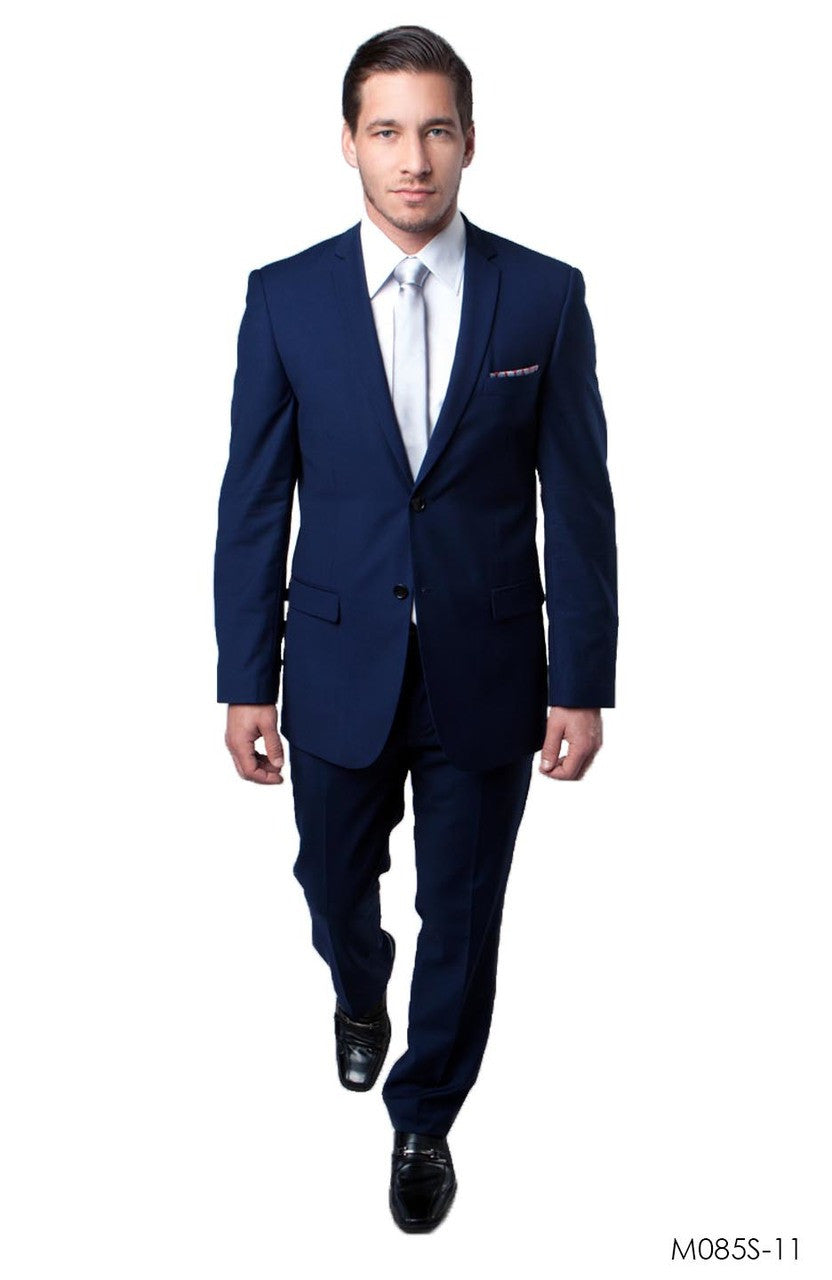 Navy Blue  Slim Fit 2-PC Suits