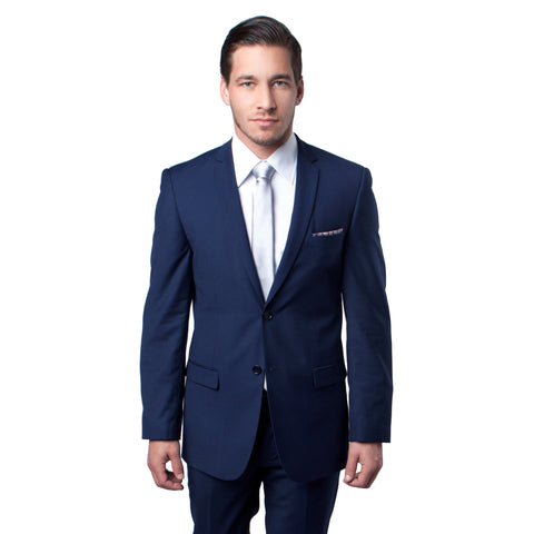 Navy Blue  Slim Fit 2-PC Suits