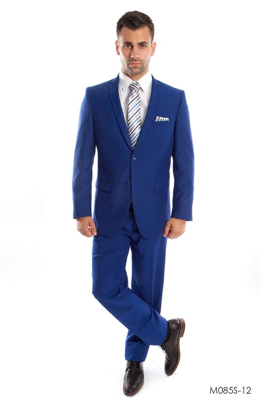 Royal Blue  Slim Fit 2-PC Suits
