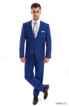 Royal Blue  Slim Fit 2-PC Suits