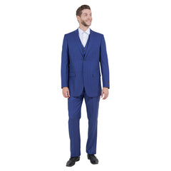 Men's Modern-Fit 3pc Pinstripe Suit, Notch Lapel