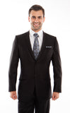 Black 2-PC Slim Fit Performance Stretch Suits