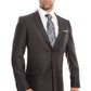 Grey 2-PC Slim Fit Performance Stretch Suits