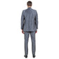 Men's Sharskin Slim-Fit 3-Piece Suit