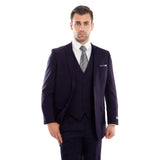 Navy 3-PC Slim Fit Stretch Suits