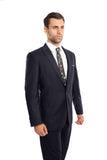 Navy Solid 2-PC Slim Fit Performance Stretch Suits