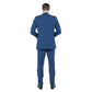 Blue Solid 2-PC Slim Fit Performance Stretch Suits