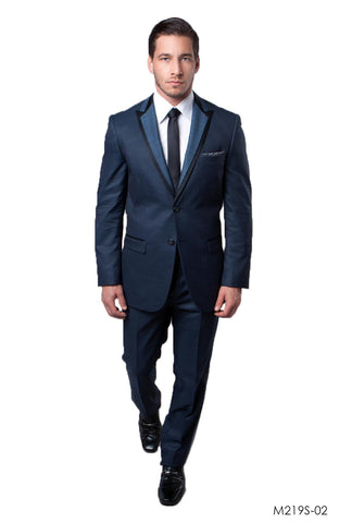 Blue / Black Suit For Men Formal Suits For All Ocassions