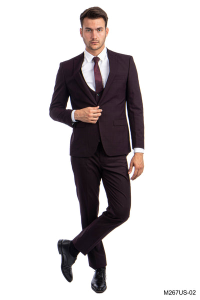 Burgundy Suit For Men Formal Suits For All Ocassions