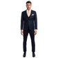 Men's Skinny-Fit Solid 3pc Suit