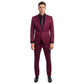 Men's Skinny-Fit 2pc Suit w/ Peak Lapel