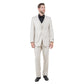 Men's Modern-Fit 3-Piece Suit Set w/ Jacket, Vest and Pants