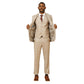 Men's Hybrid-Fit 3pc Tweed Suit w/ Expandable Waistband