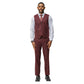 Men's Hybrid-Fit 3pc Tweed Suit w/ Expandable Waistband