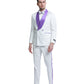 2 PC Satin Shawl Collar Suit