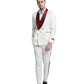 2 PC Satin Shawl Collar Suit