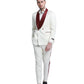 2 PC Satin Shawl Collar Suit