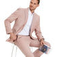 2 PC Double Breasted Pin-Stripe Suit