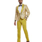 3 PC Pattern Shawl Lapel Double Breasted Vest Suit