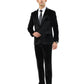 3 PC Solid Textured Peak Lapel Suit