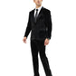 3 PC Solid Textured Peak Lapel Suit