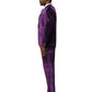 3 PC Solid Textured Peak Lapel Suit
