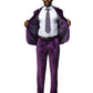3 PC Solid Textured Peak Lapel Suit