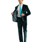 3 PC Solid Textured Peak Lapel Suit