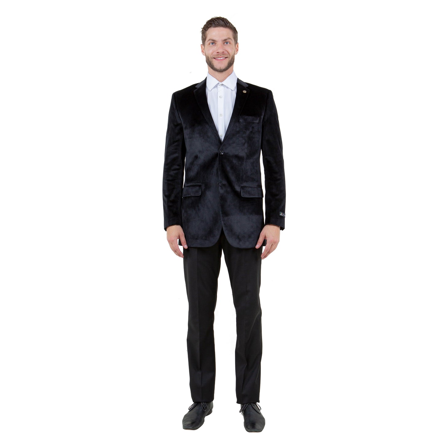 Men's Modern Fit Velvet Blazer Only