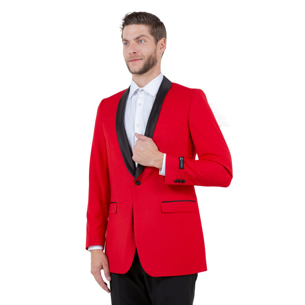 Men's Satin Textured Sport Coat Only