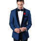 Men's Slim-Fit Tuxedo Sport Coat w/ Satin Shawl Lapel