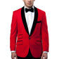 Men's Slim-Fit Tuxedo Sport Coat w/ Satin Shawl Lapel