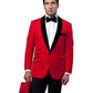 Men's Slim-Fit Tuxedo Sport Coat w/ Satin Shawl Lapel