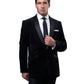 Men's Slim-Fit Tuxedo Sport Coat w/ Satin Shawl Lapel